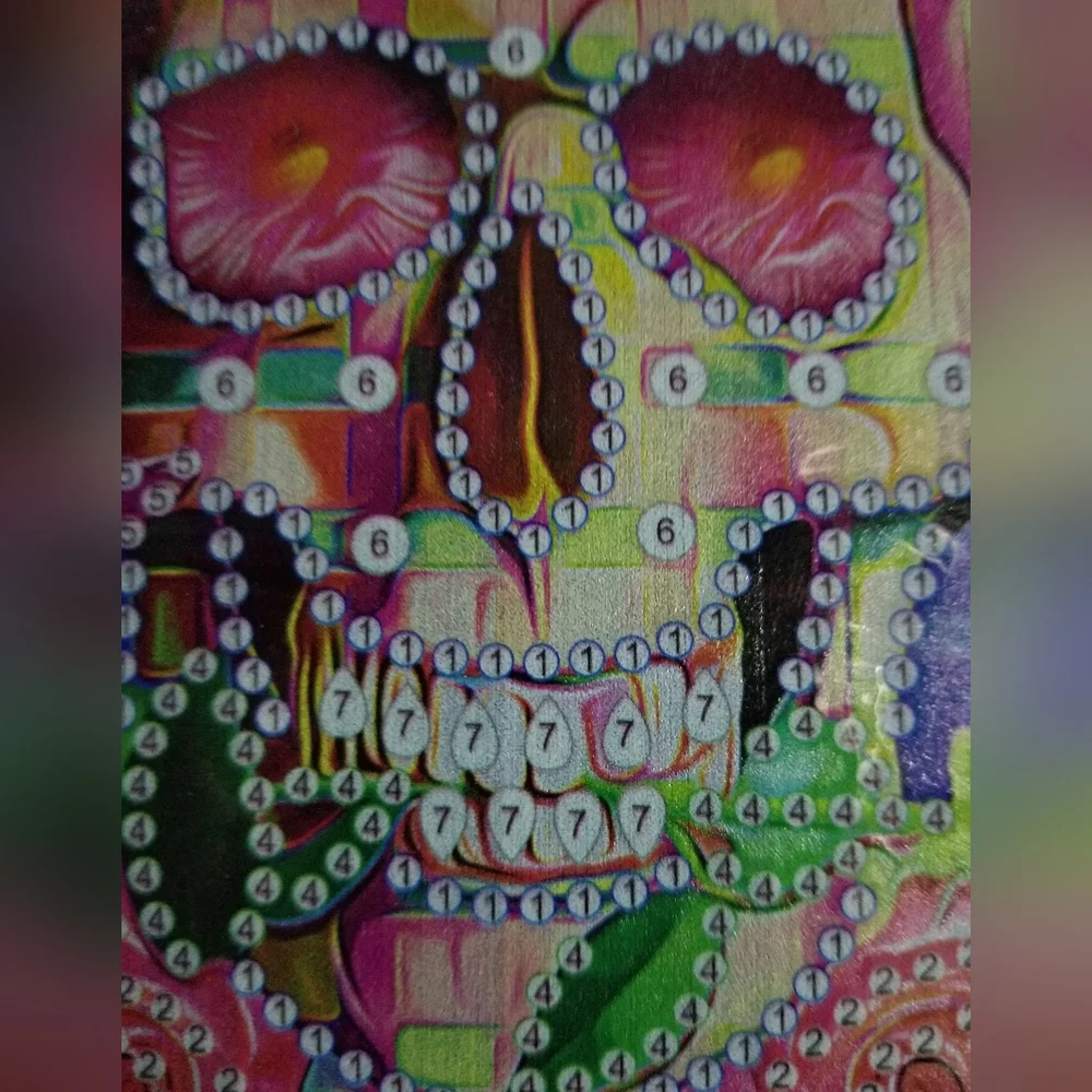 - Skull & Butterflies Diamond Painting Journal/Notebook